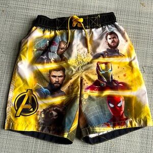 Marvel swim trunks